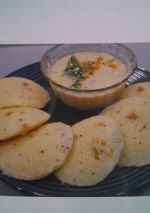 A picture of Poha Idli.