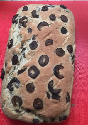 Una foto de Pan de aceitunas