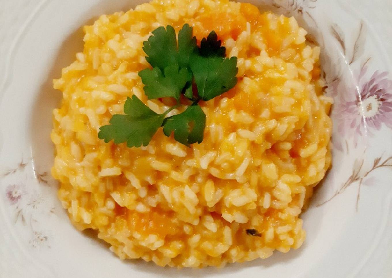 Risotto de calabaza