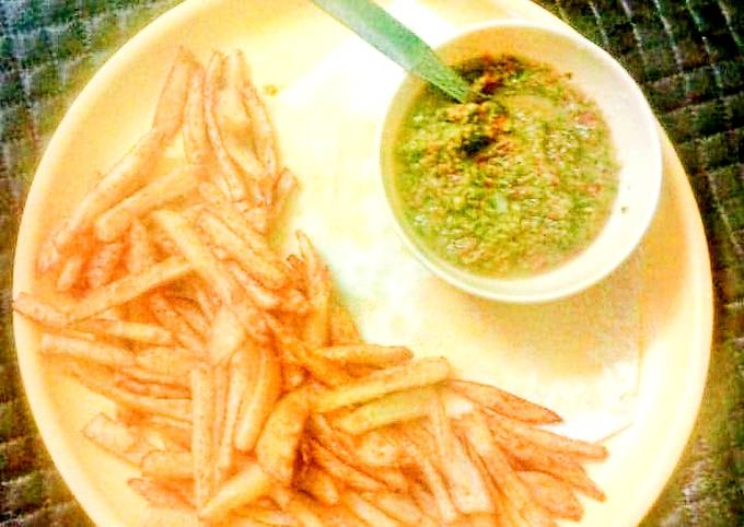 Steps to Prepare Speedy French fries