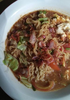 Foto resep Mie Tek Tek Pedas Gurih
