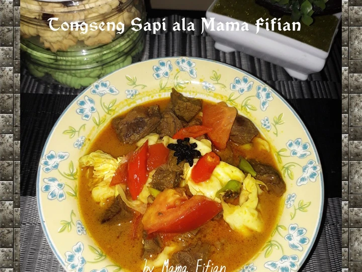 Langkah Mudah untuk Membuat Resep Tongseng Sapi ala Mama Fifian yang Bisa Manjain Lidah