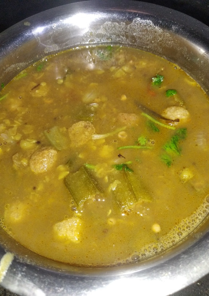 வெண்டைக்காய் சாம்பார் செய்முறை முக்கிய புகைப்படம்