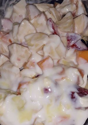 Foto resep Salad buah seadanya