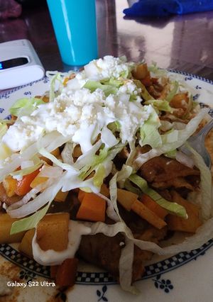 Una foto de Enchiladas queretanas