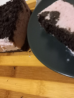 Una foto de Tarta Oreo de fresas 🍪🍓