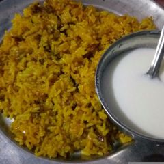 Onion rice A picture of Onion rice.