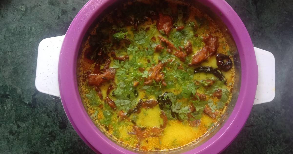 Kadhi pakoda with jeera rice Recipe by Ameya Bhat Cookpad