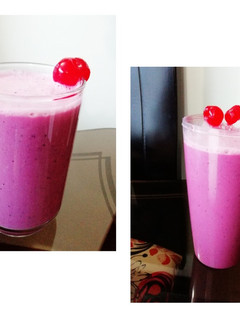 Una foto de Súper batido 🥤 nutritivo de frutos rojos