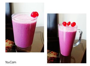 Una foto de Súper batido 🥤 nutritivo de frutos rojos