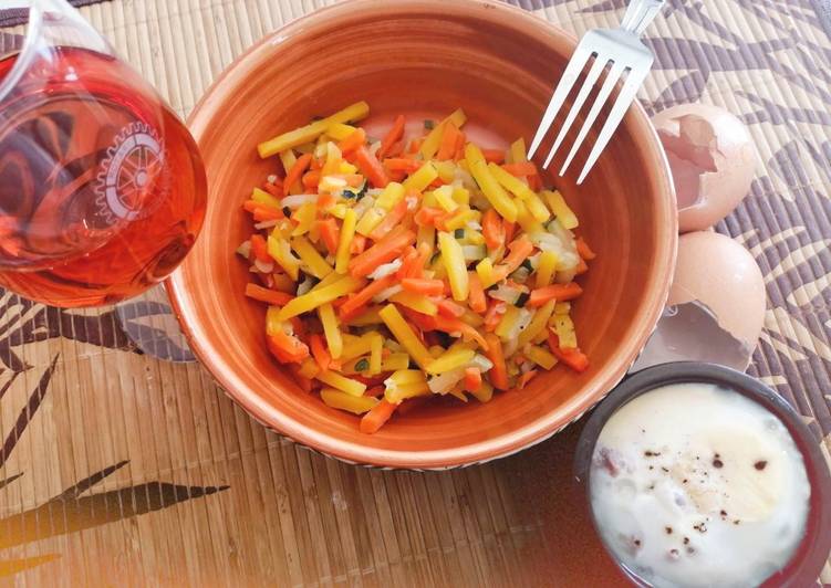 Manière simple à Faire Super rapide fait maison Oeufs cocotte au cookéo