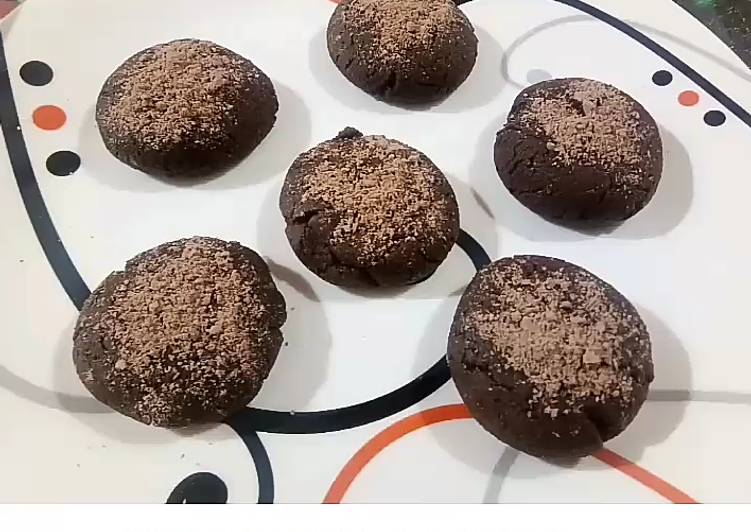 Recipe of Homemade Wheat Chocolate Cookies