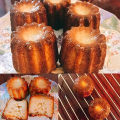 A picture of Cannelé de Bordeaux.