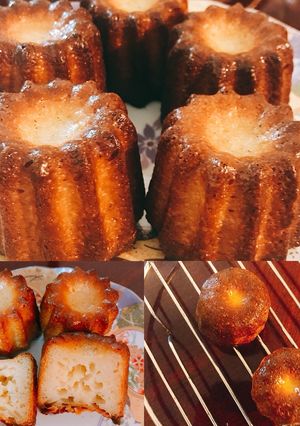 A picture of Cannelé de Bordeaux.