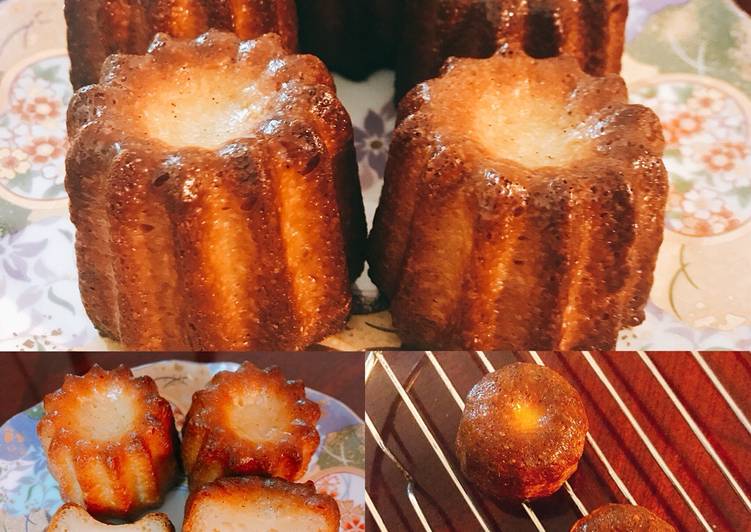 Steps to Prepare Super Quick Homemade Cannelé de Bordeaux