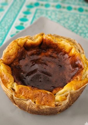 Foto resep 83. Basque Burnt Cheesecake ekonomis