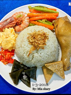 Foto resep Nasi uduk rice cooker