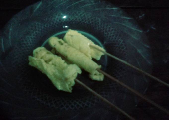 Sate Telur Gulung