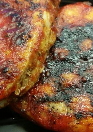 A picture of Grilled Buffalo Pork Chops #2.
