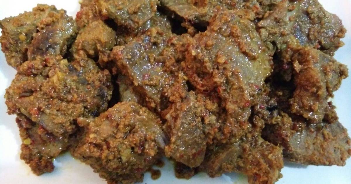  Resep  Rendang  daging  empuk  dan legit oleh diananoorida 