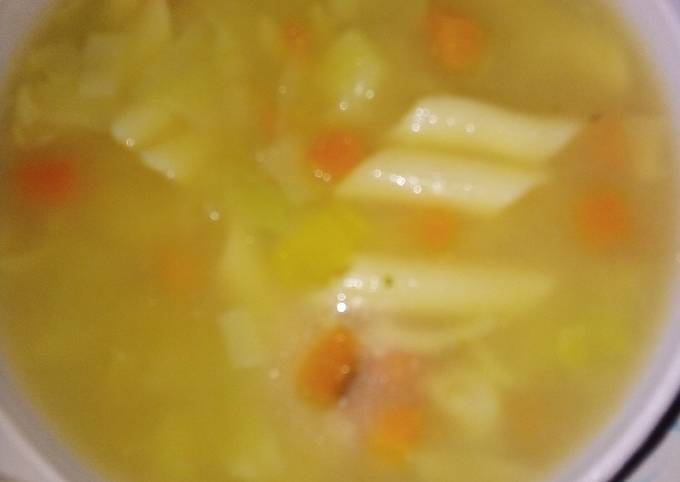 Sopa De Repollo Receta De Hilda Fulla Cookpad