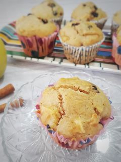 Foto resep Apple, Chocolate and Cinnamon Muffins