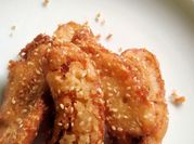 Gambar pisang goreng wijen thailand