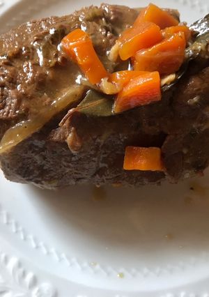 Una foto de Carne Mechada