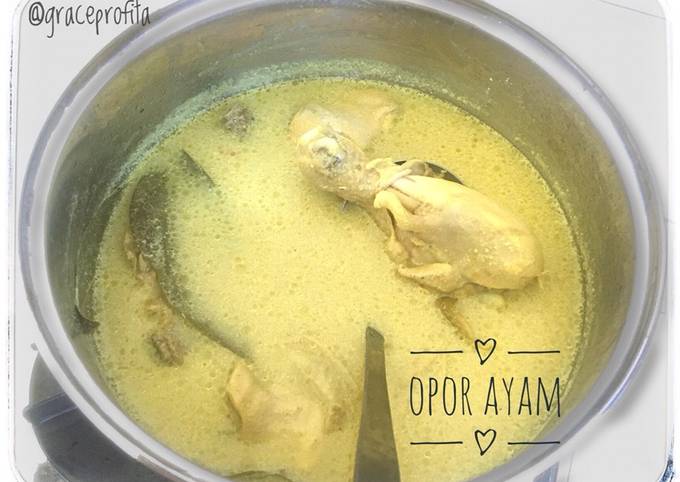 Opor Ayam (Pedas)