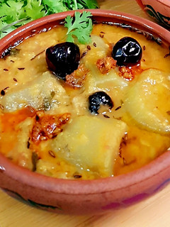 A picture of 3 colour recipe Dalcha.