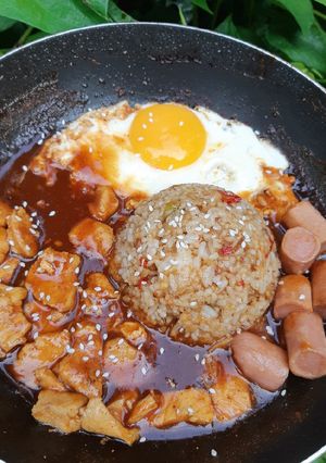 Foto resep Nasi Goreng Ayam Pedas