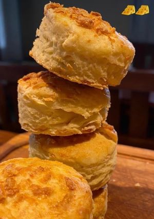 Una foto de Scones de queso sin manteca