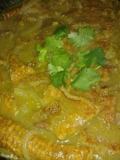 Una foto de Chicharrones en salsa verde