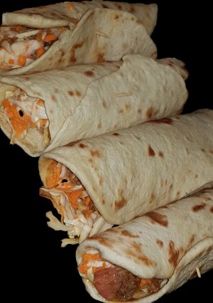 A picture of Beef shawarma.