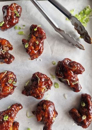 A picture of Kansas BBQ Wings.