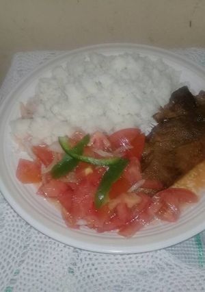 A picture of Tomato salad.