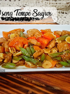 Foto resep Oseng Tempe Sayur