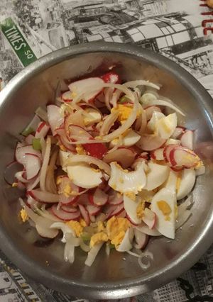 Una foto de Ensalada rabanito y más