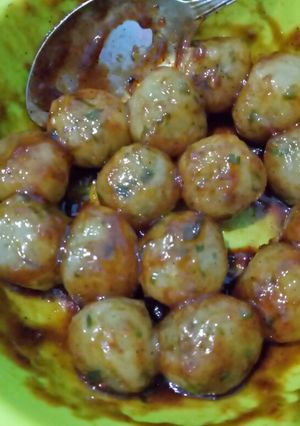 Foto resep Cilok Blackpaper