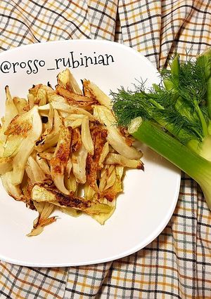 Foto di Finocchi gratinati con la friggitrice ad aria