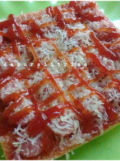 Foto resep Pizza Roti Tawar