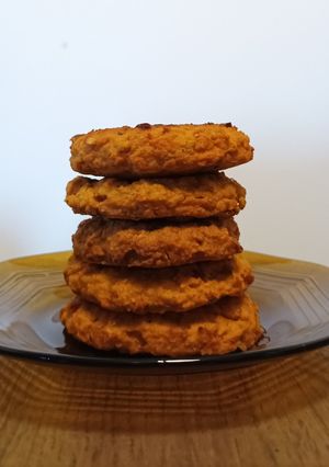 Una foto de Hamburguesas de boniato y avena 🍠