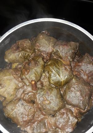 عکسی از دستور دلمه