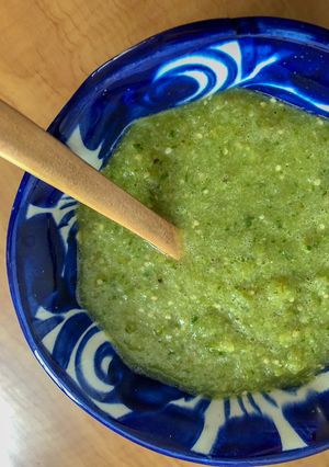 Una foto de Salsa verde