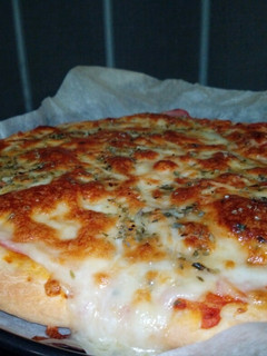Una foto de Pizza casera rápida