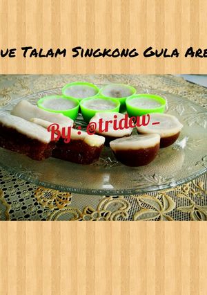 Foto resep Kue Talam singkong gula aren