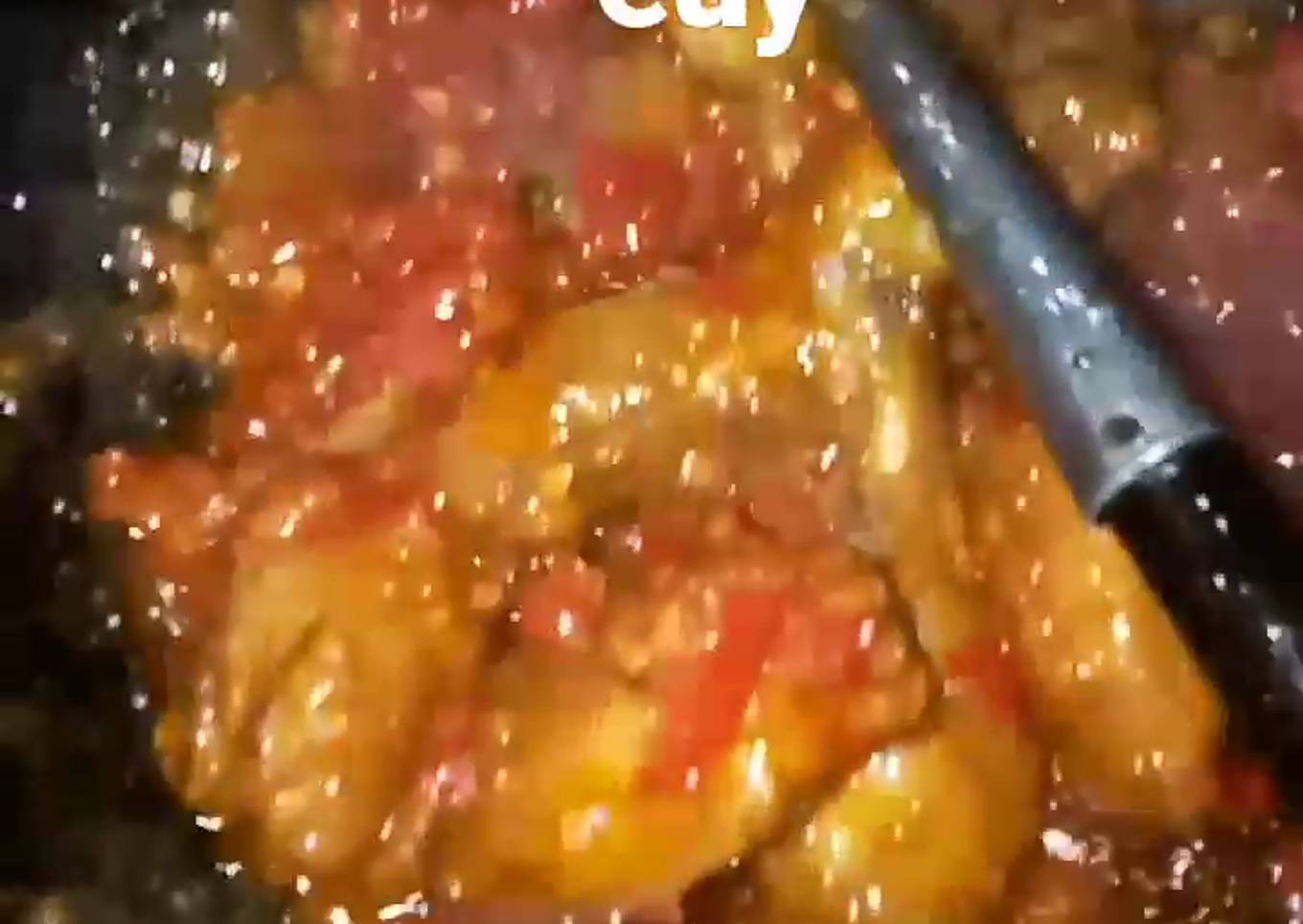 Ayam balado bahan sederhana