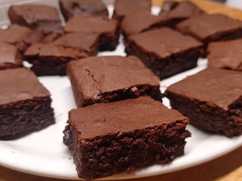 Brownies in friggitrice ad aria