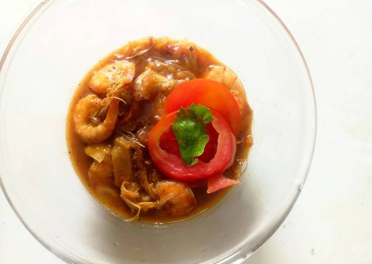 Resep Udang asam manis, Enak Banget