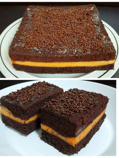 Foto resep Steamed Chocolate Cheese Cake - bolu kukus coklat keju